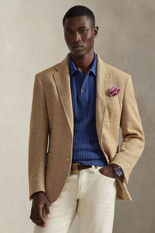 Bavlněné polo tričko Polo Ralph Lauren 710B13893 námořnická modř