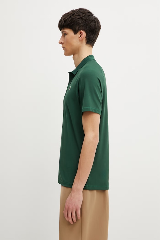 Lacoste tricou polo DH0159 verde SS26