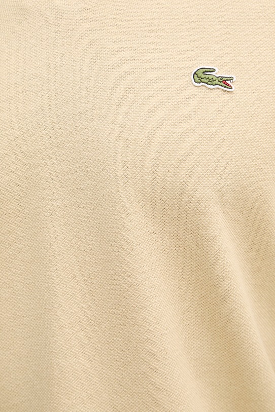 Lacoste polo tričko pánske s prímesou ľanu PH2449 béžová