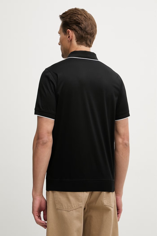 Oblečení Bavlněné polo tričko Karl Lagerfeld 562200.745003 černá