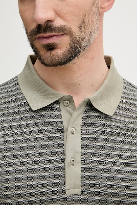 Karl Lagerfeld polo damskie bawełniane 562204.745009 zielony