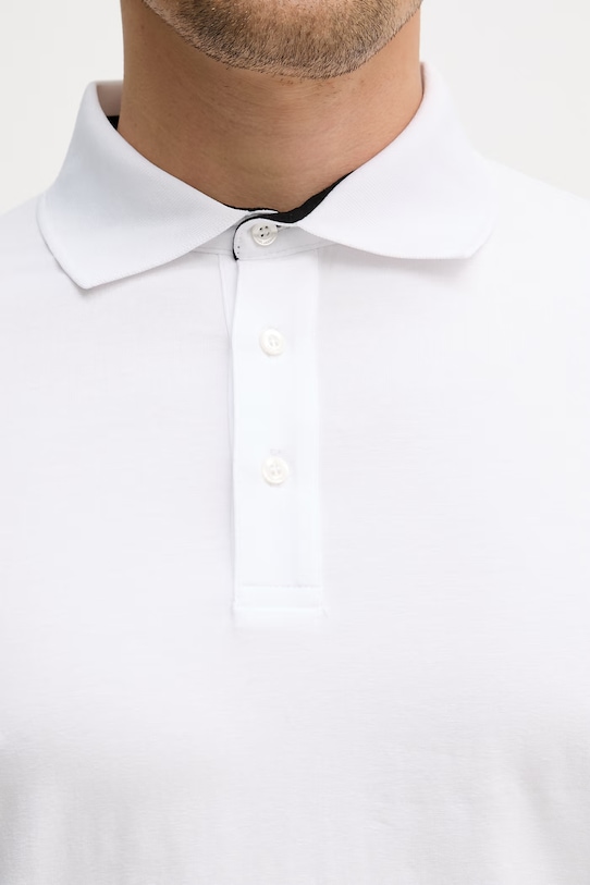 Polo tričko Karl Lagerfeld 562221.745020 biela