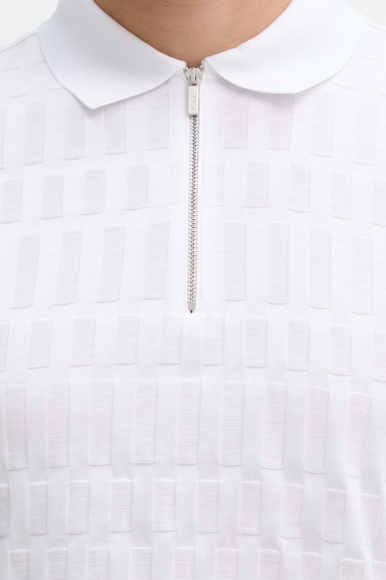 Bavlnené polo tričko Karl Lagerfeld 562203.745008 biela