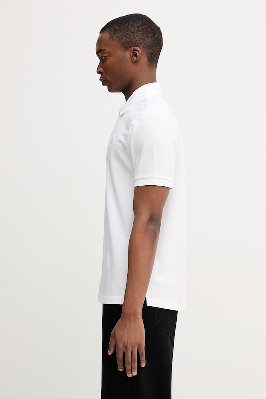 The North Face polo bawełniane REGULAR POLO NF0A8C1PFN41 biały SS26