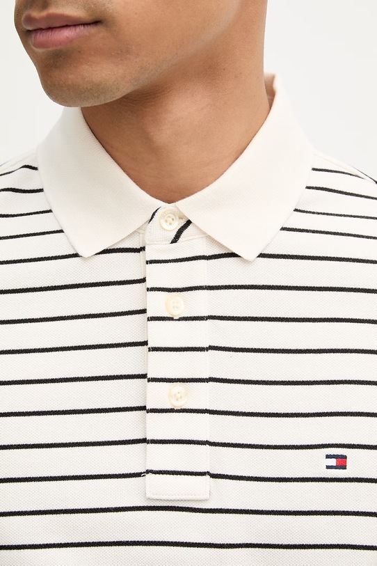 Tommy Hilfiger polo męskie MW0MW17771.. beżowy