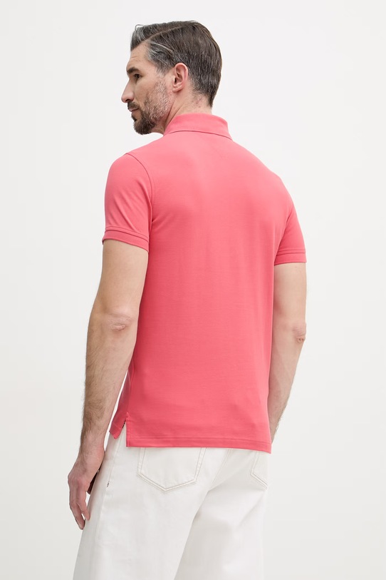 Oblečenie Tommy Hilfiger polo tričko pánske MW0MW17771.. ružová