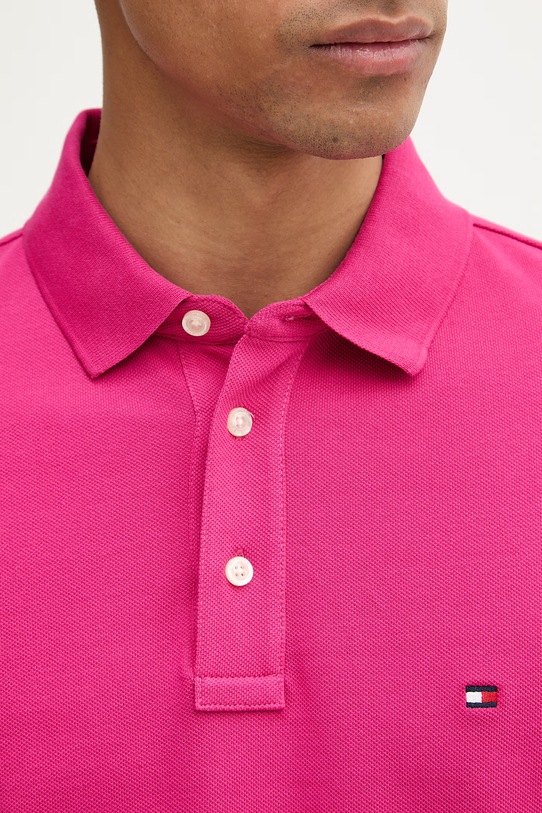 Tommy Hilfiger polo męskie MW0MW17771.. różowy