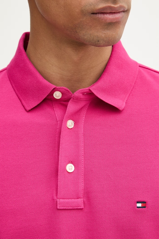 Tommy Hilfiger polo męskie MW0MW17771.. różowy