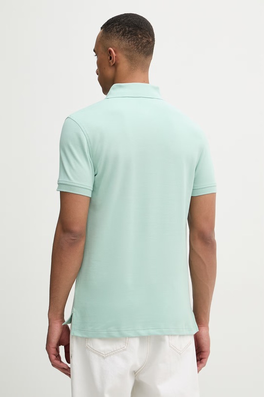 Oblečenie Tommy Hilfiger polo tričko pánske MW0MW17771.. tyrkysová