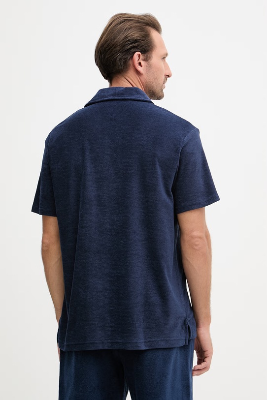 Oblečení Tommy Hilfiger polo pánské s bavlnou SUMMER MW0MW42773 námořnická modř