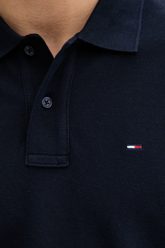 Tommy Jeans polo męskie bawełniane DM0DM22711 granatowy
