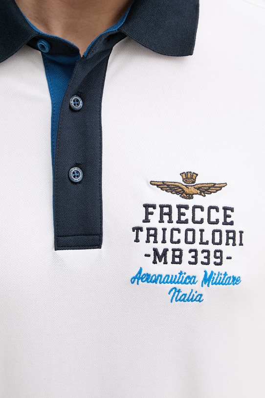 Aeronautica Militare polo PO1908UP00191 biały