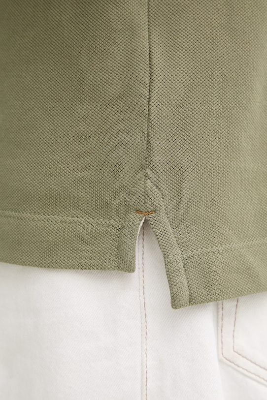 Aeronautica Militare polo męskie bawełniane PO1914UP00403 zielony