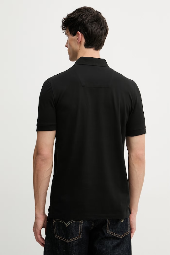 Odzież Aeronautica Militare polo PO1927UP00191 czarny