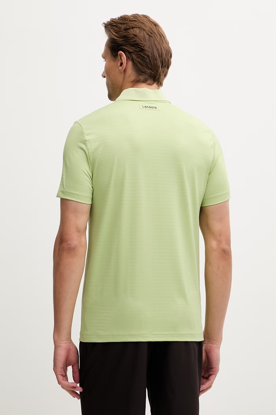 Odzież Lacoste polo męskie DH9992 zielony