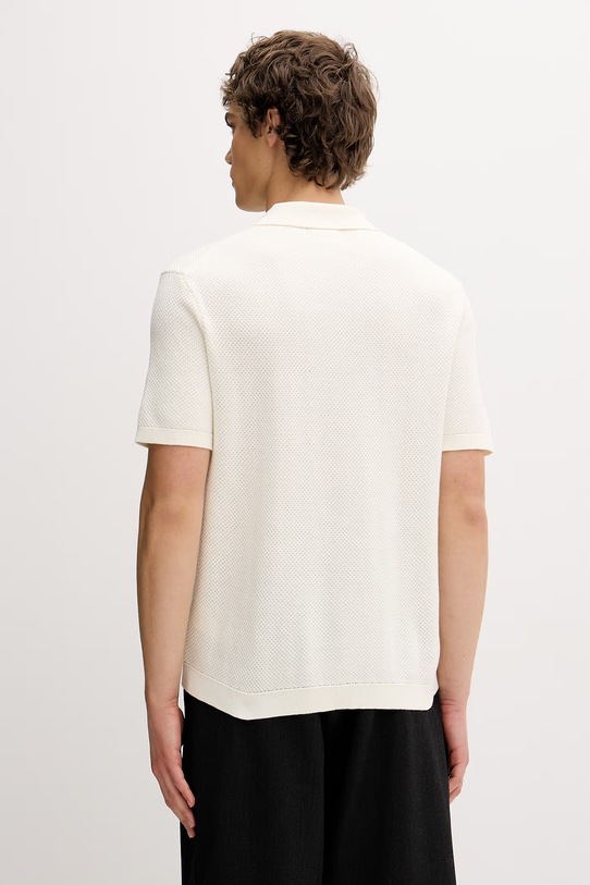 Oblečenie Guess Jeans Polo tričko pánske bavlnené M6GRZ1.Z3HM1 béžová