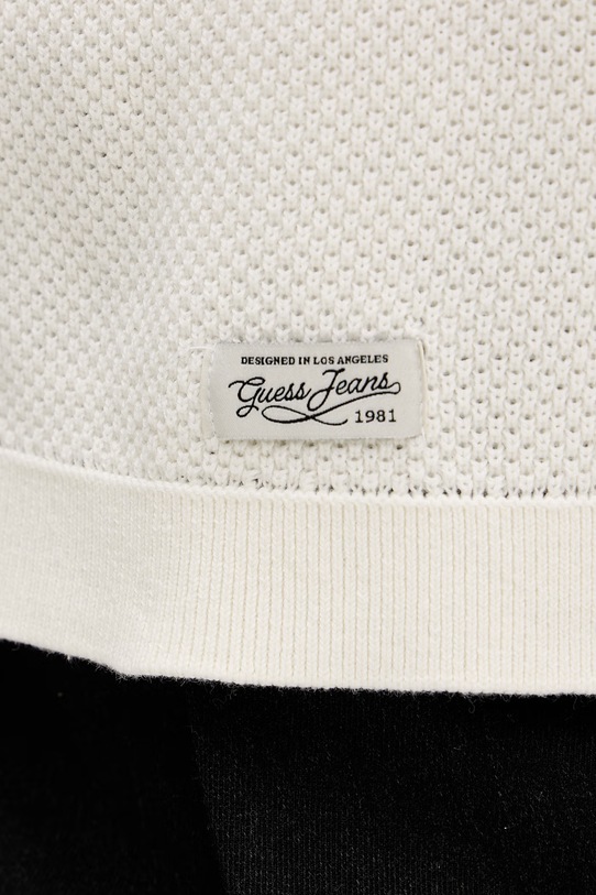 Guess Jeans Polo tričko pánske bavlnené M6GRZ1.Z3HM1 béžová