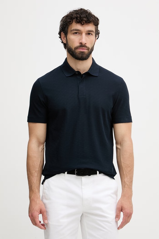 BOSS polo tričko pánske bavlnené Pack 189 tmavomodrá 50567204