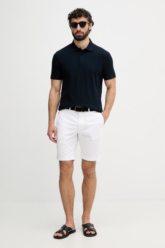 BOSS polo tričko pánske bavlnené Pack 189 50567204 tmavomodrá SS26