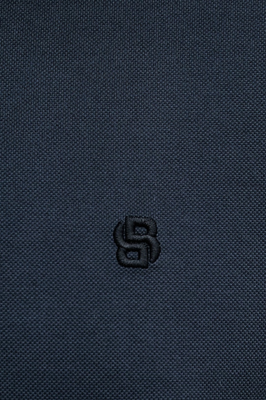 BOSS polo męskie bawełniane Parris 80 50567874 granatowy