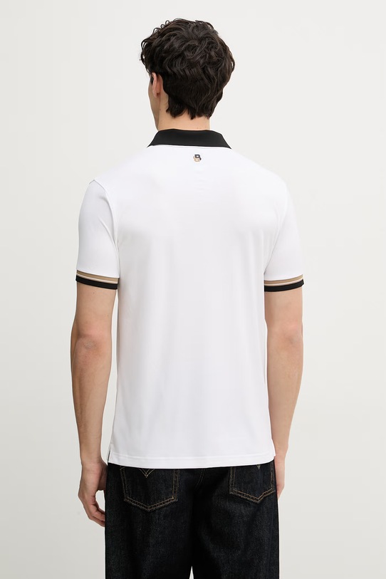 Odzież BOSS Green polo męskie 50559200 biały