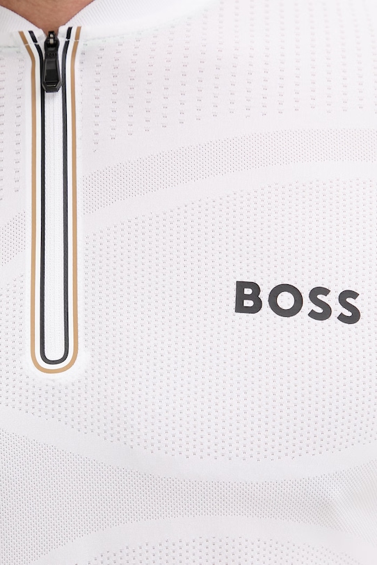 BOSS Green polo męskie 50559206 biały