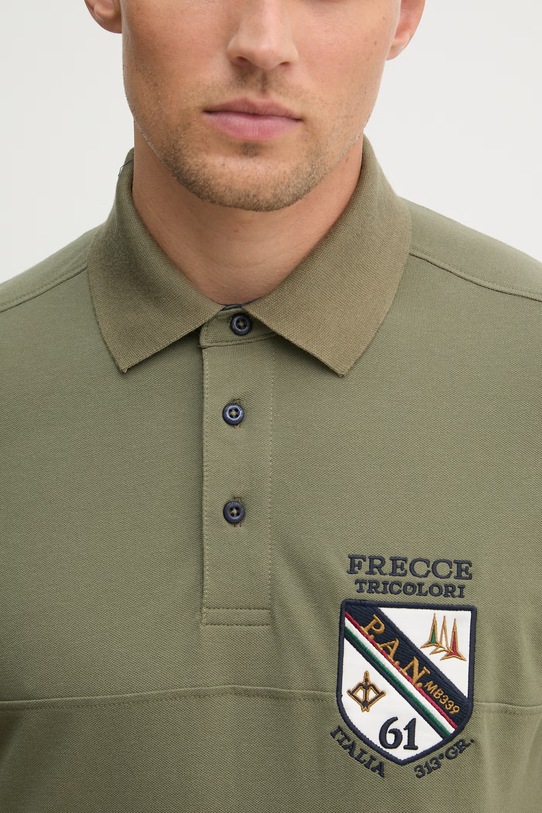 Aeronautica Militare polo PO1915UP00191 zielony