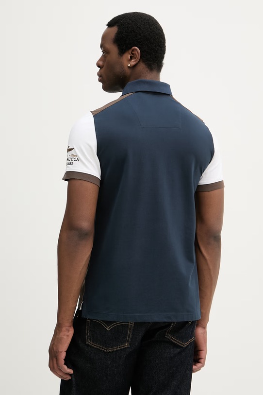 Odzież Aeronautica Militare polo PO1915UP00191 brązowy