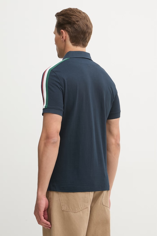 Îmbrăcăminte Aeronautica Militare polo de bumbac PO1926UJ00723 bleumarin