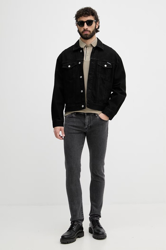 Armani Exchange póló férfi pamut XM002067.AF10366 bézs SS26