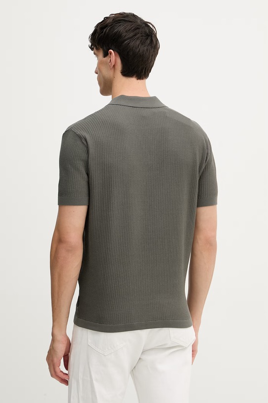 Oblačila Armani Exchange polo majica moška bombažna XM002165.AF20139 zelena