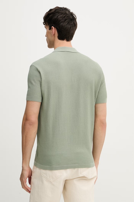 Oblačila Armani Exchange polo majica moška bombažna XM002165.AF20139 zelena