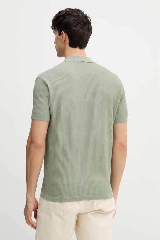 Oblačila Armani Exchange polo majica moška bombažna XM002165.AF20139 zelena