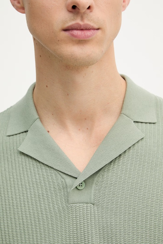 Armani Exchange polo majica moška bombažna XM002165.AF20139 zelena