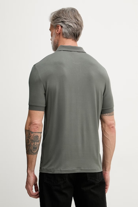Odzież Armani Exchange polo męskie XM002372.AF21936 zielony