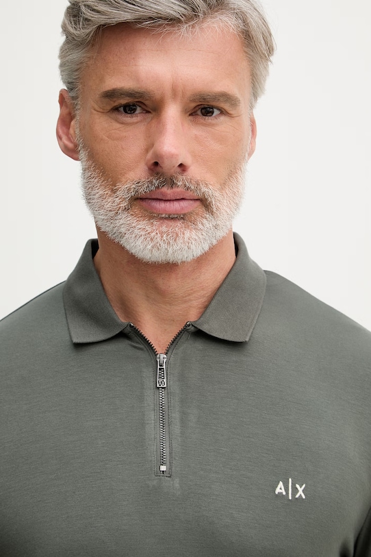 Armani Exchange polo męskie zielony XM002372.AF21936