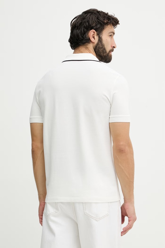 Odzież Armani Exchange polo męskie bawełniane XM002401.AF10366 beżowy