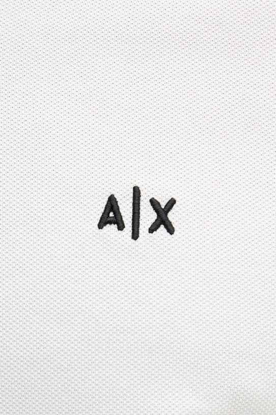 Armani Exchange polo męskie bawełniane XM002401.AF10366 beżowy
