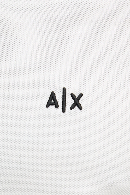 Armani Exchange polo męskie bawełniane XM002401.AF10366 beżowy