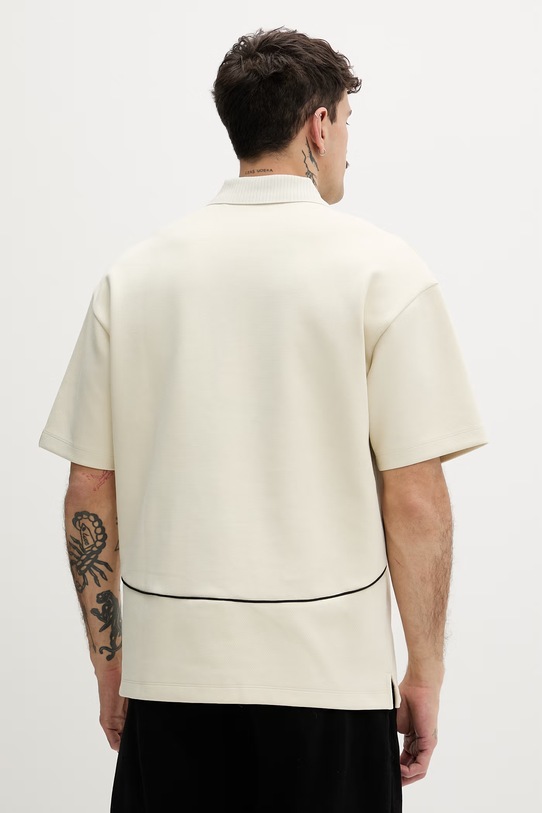 Odzież HUGO polo męskie Duero_RB 50559702 beżowy