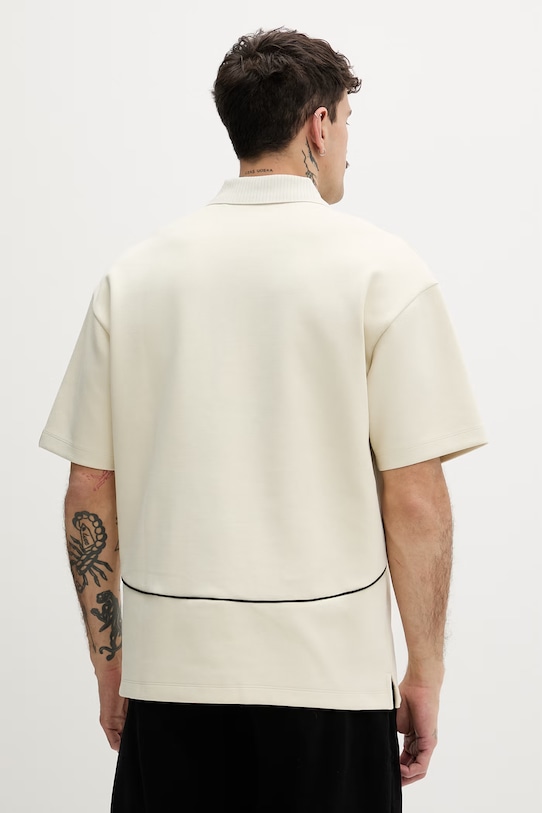 Odzież HUGO polo męskie Duero_RB 50559702 beżowy