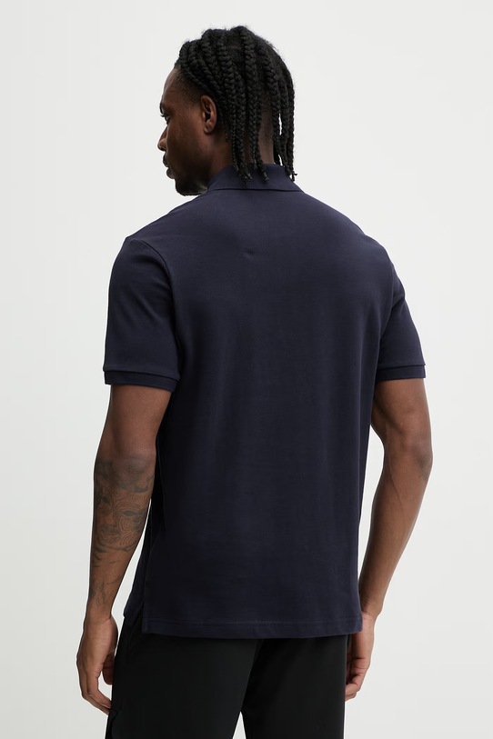 Odzież Napapijri polo bawełniane SMALL BOX NP0A88TQ1761 granatowy