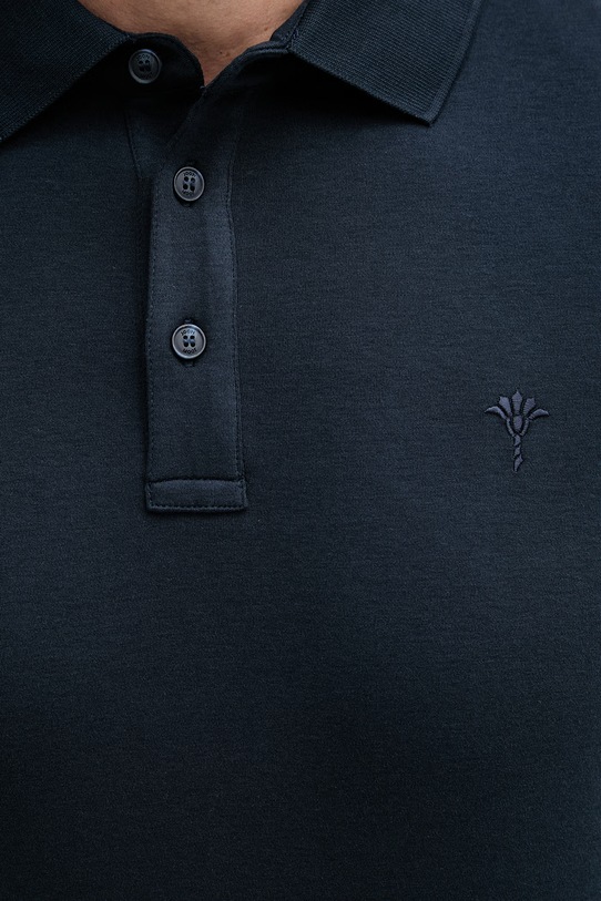 Joop! polo damskie bawełniane 30046975 granatowy