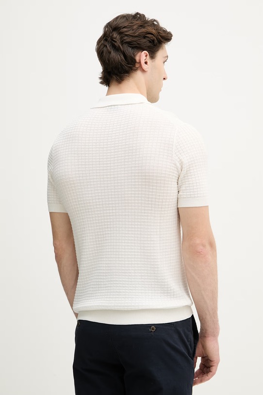 Odzież Joop! polo męskie bawełniane 30101509 beżowy