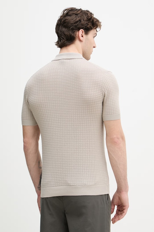 Odzież Joop! polo męskie bawełniane 30101509 beżowy