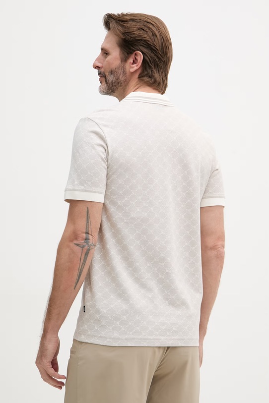 Odzież Joop! polo męskie bawełniane 30101930 beżowy