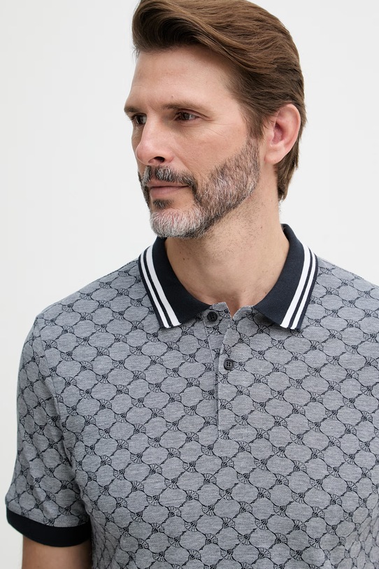 Joop! polo męskie bawełniane granatowy 30101930