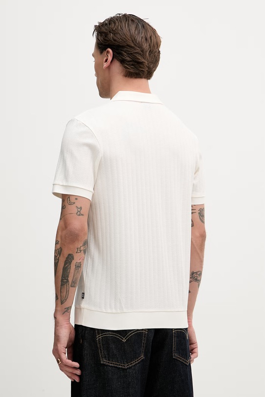 Odzież Joop! polo męskie bawełniane 30101935 beżowy