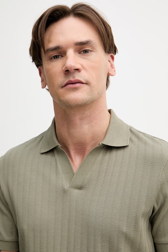 Joop! polo męskie bawełniane zielony 30101935