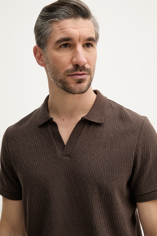 Joop! polo brązowy 30101964